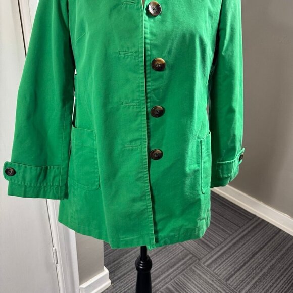 Banana Republic Kelly green double breasted jacket business casual. - Picture 3 of 9